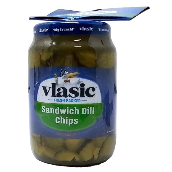vlasic Sandwich Dill Chips Pickles Jar Collectible Christmas Ornament by Ruz - Picture 6 of 6